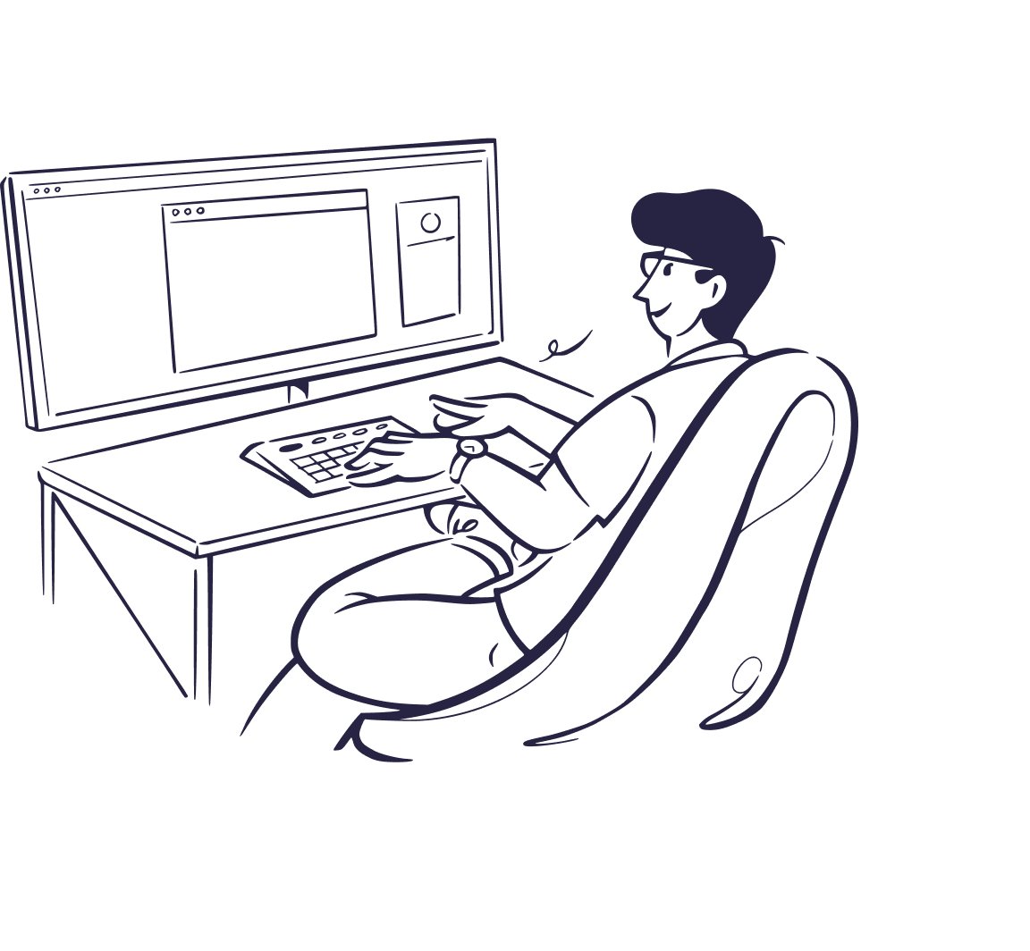 男性のイラスト
